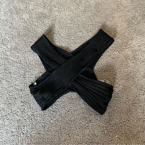 Simon Miller Ribs One Size Fits All Criss Cross Top - Picture 1 of 6